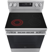 LG 30-inch 6.3 cu ft. Electric Range with Probake Convection and EasyClean® LREN6321YE