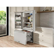 Thor Kitchen 36-inch, 28.9 cu. ft. French 3-Door Refrigerator with Ice and Water Dispenser TRF3628FFD