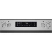 GE Profile 30-inch Smart Freestanding Electric Convection Range with No Preheat Air Fry and EasyWash™ Oven Tray PRF700AYFS