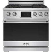 Thor Kitchen 36-inch Freestanding Dual Fuel Range XRD36E