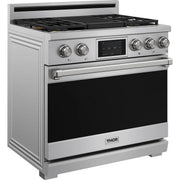 Thor Kitchen 36-inch Freestanding Dual Fuel Range XRD36E