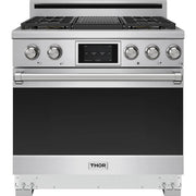 Thor Kitchen 36-inch Freestanding Dual Fuel Range XRD36E