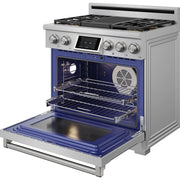 Thor Kitchen 36-inch Freestanding Dual Fuel Range XRD36E