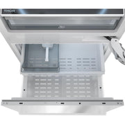 Thor Kitchen 30-inch, 16.1 cu. ft. Built-in Bottom Freezer Refrigerator with Water Dispenser XRF3016BBP-SS