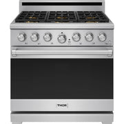 Thor Kitchen 36-inch Freestanding Dual Fuel Range XRG36ELP