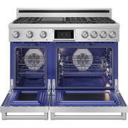 Thor Kitchen 48-inch Freestanding Dual Fuel Range XRG48E