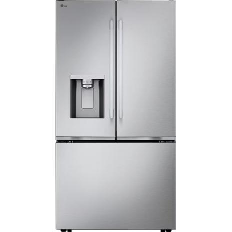 LG 36-inch, 23.7 cu. ft. Counter-Depth MAX™ French 3-Door Refrigerator with Zero Clearance™ LF24Z6330S