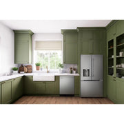 LG 36-inch, 23.7 cu. ft. Counter-Depth MAX™ French 3-Door Refrigerator with Zero Clearance™ LF24Z6330S