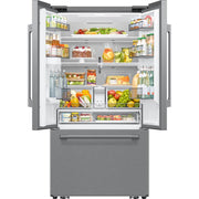 Samsung French 3-Door Refrigerator with In-Door Tall Dispenser RF70H25KERAA