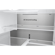 Samsung French 3-Door Refrigerator with Water and Ice Dispensing System RF70H25HERAA