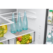 Samsung French 3-Door Refrigerator with Water and Ice Dispensing System RF70H25HERAA