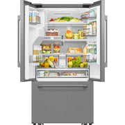 Samsung French 3-Door Refrigerator with Water and Ice Dispensing System RF70H25HERAA