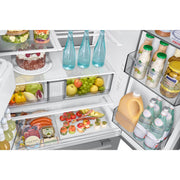 Samsung French 3-Door Refrigerator with Water and Ice Dispensing System RF70H25HERAA