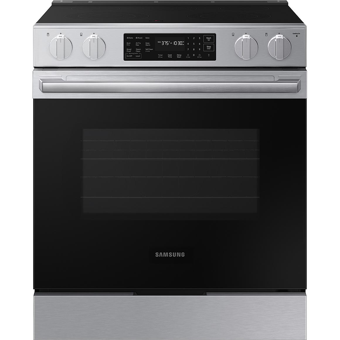 Samsung Slide-in Electric Range with Wi-Fi NSE70H63SRAA