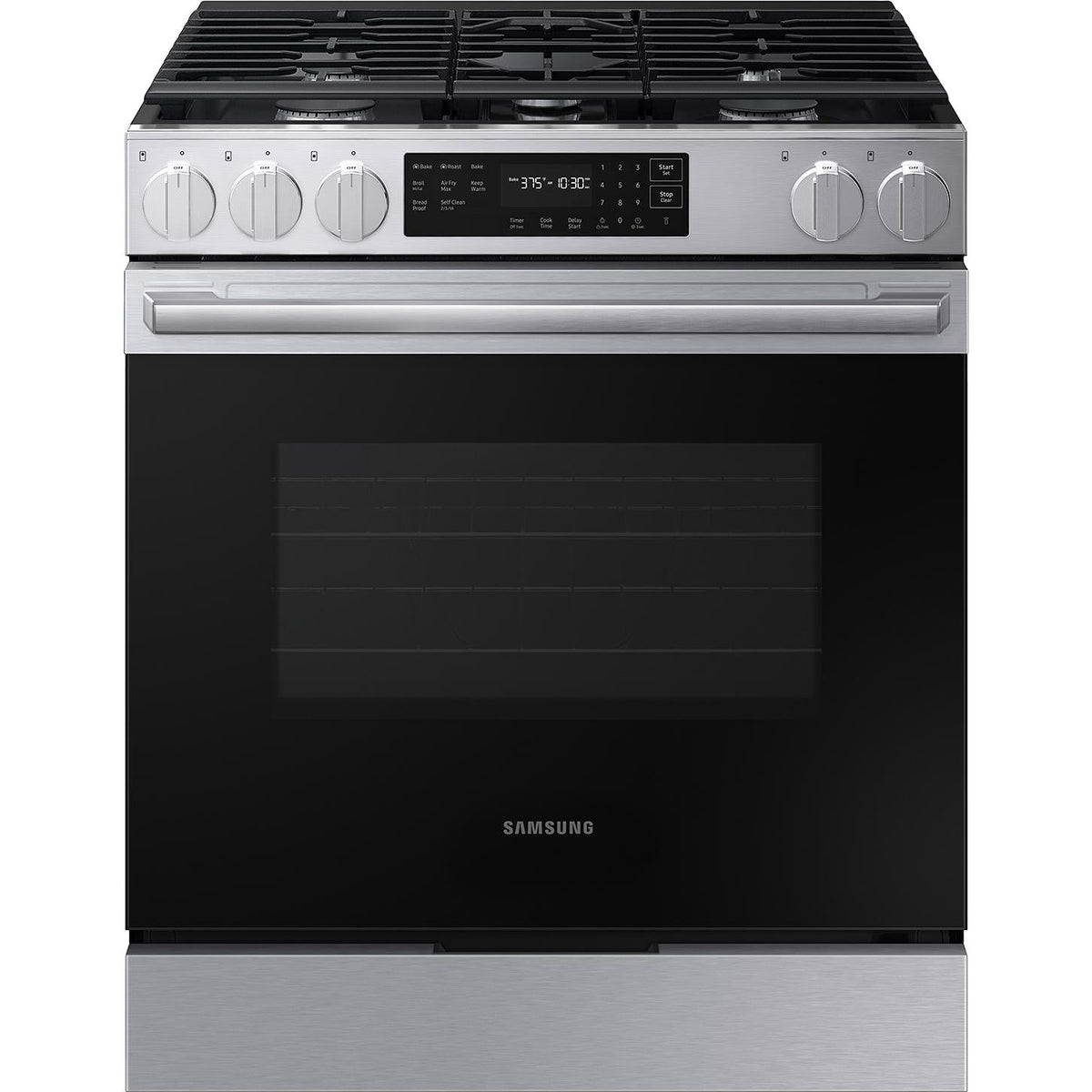 Samsung 30-inch Slide-in Gas Range with Wi-Fi NSG70H60SRAA