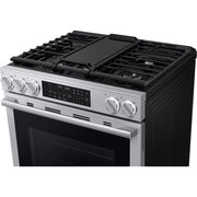 Samsung 30-inch Slide-in Gas Range with Wi-Fi NSG90H60SRAA