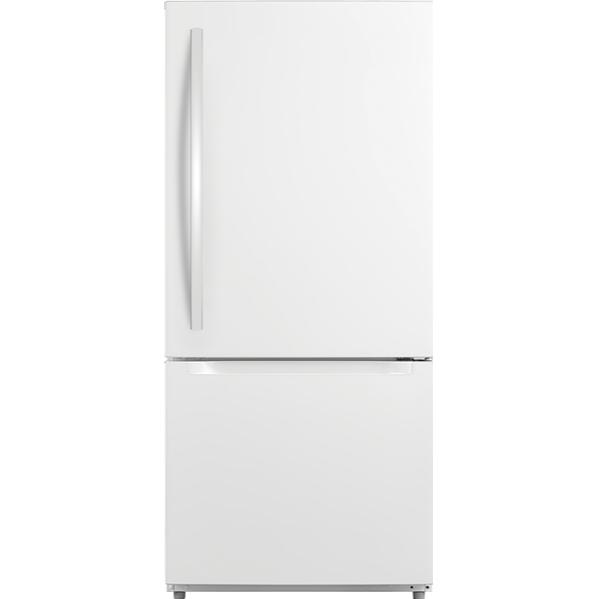 Frigidaire 30-inch, 18.7 cu. ft. Freestanding Bottom Freezer Refrigerator FRBE1925AW