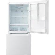 Frigidaire 30-inch, 18.7 cu. ft. Freestanding Bottom Freezer Refrigerator FRBE1925AW