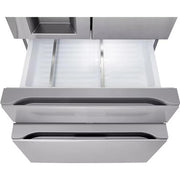 LG 29 cu. ft. MAX™ 4-Door French Door Refrigerator with Mini Craft Ice™ and Full-Convert Drawer™ LF29S9730S