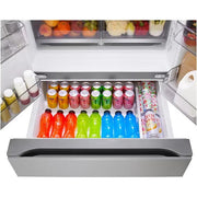 LG 29 cu. ft. MAX™ 4-Door French Door Refrigerator with Mini Craft Ice™ and Full-Convert Drawer™ LF29S9730S