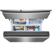 Frigidaire Professional 36-inch, 21 cu. ft. Counter-Depth French 4-Door Refrigerator with Custom-Flex® Temperature Drawer PRMC2290BF