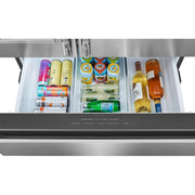 Frigidaire Professional 36-inch, 21 cu. ft. Counter-Depth French 4-Door Refrigerator with Custom-Flex® Temperature Drawer PRMC2290BF