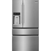 Frigidaire Professional 36-inch, 26.3 cu. ft. Freestanding French 4-Door Refrigerator with Custom-Flex® Temperature Drawer PRMS2790BF