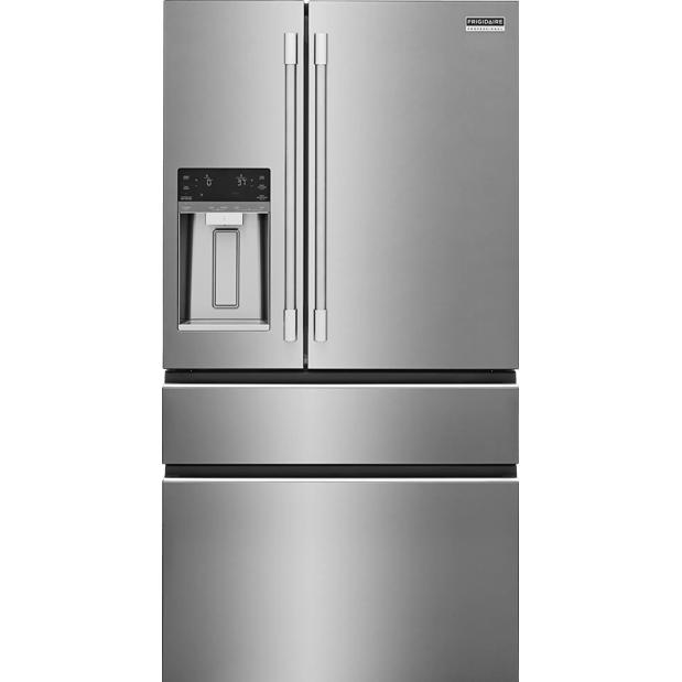 Frigidaire Professional 36-inch, 26.3 cu. ft. Freestanding French 4-Door Refrigerator with Custom-Flex® Temperature Drawer PRMS2790BF