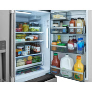 Frigidaire Professional 36-inch, 26.3 cu. ft. Freestanding French 4-Door Refrigerator with Custom-Flex® Temperature Drawer PRMS2790BF