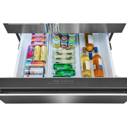 Frigidaire Professional 36-inch, 26.3 cu. ft. Freestanding French 4-Door Refrigerator with Custom-Flex® Temperature Drawer PRMS2790BF