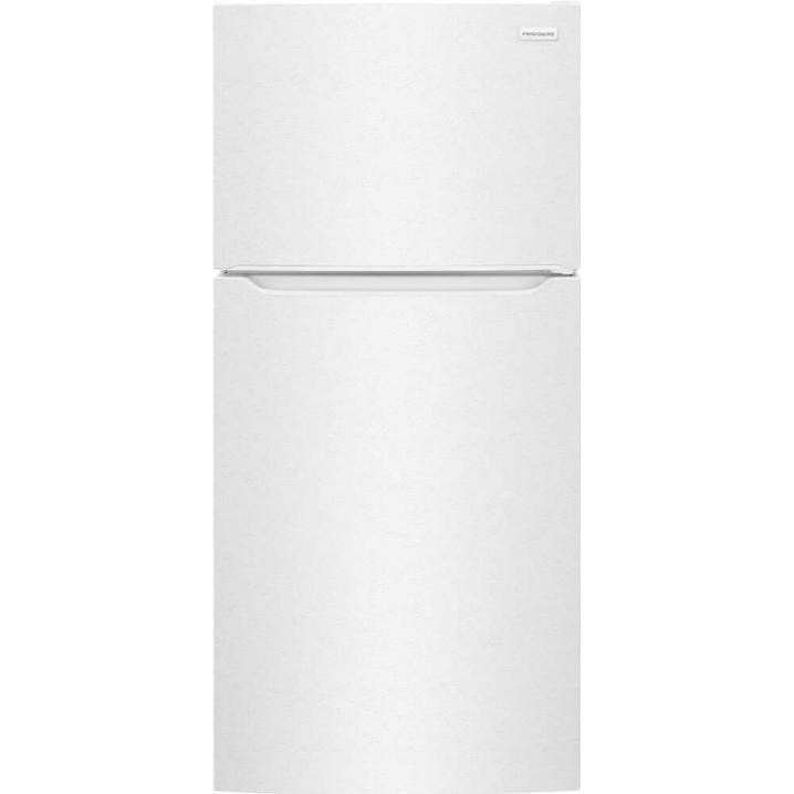 Frigidaire 30-inch, 18.3 cu. ft. Freestanding Top Freezer Refrigerator with LED Lighting FFHT1814XW