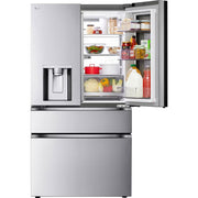 LG 36-inch, 29 cu. ft. French 4-Door Refrigerator with Mirror InstaView® MyColor® and Mini Craft Ice® LF29S9775S