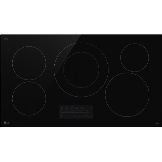 LG 36-inch Built-in Electric Cooktop with UltraHeat™ 3.6kW Element CBEW3617BE