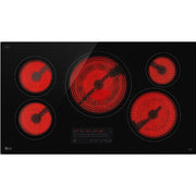 LG 36-inch Built-in Electric Cooktop with UltraHeat™ 3.6kW Element CBEW3617BE