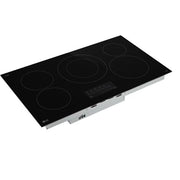 LG 36-inch Built-in Electric Cooktop with UltraHeat™ 3.6kW Element CBEW3617BE