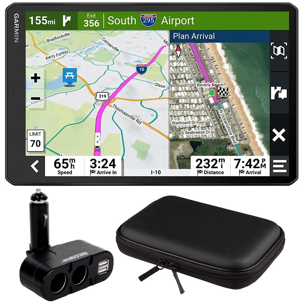 Garmin 010-02749-00 RV 1095 10" RV GPS Navigator + Accessories Bundle