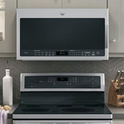 GE 2.1 Cu. Ft. Over-the-Range Sensor Microwave Oven Steel + 2 Year Warranty