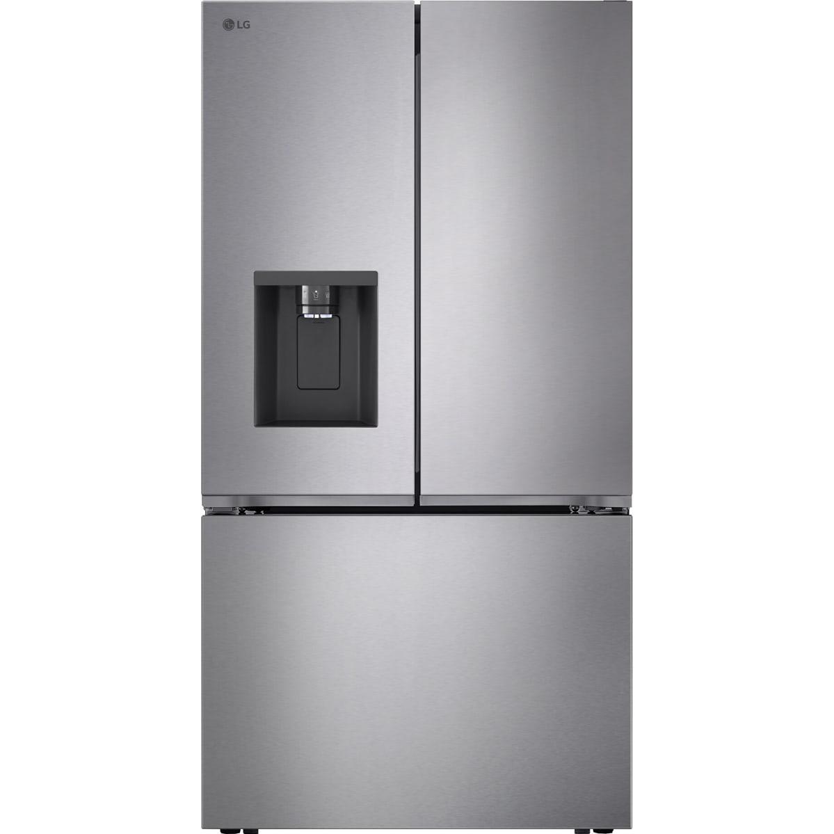 LG 36-inch, 25.5 cu. ft. Counter-Depth MAX™ French 3-Door Refrigerator with Water and Ice Dispensing System LF26C6230V