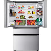 LG 36-inch, 28.6 cu. ft. Freestanding French 4-Door Refrigerator with External Water and Ice Dispensing System LF29S8230V