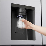LG 36-inch, 28.6 cu. ft. Freestanding French 4-Door Refrigerator with External Water and Ice Dispensing System LF29S8230V