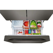 LG 36-inch, 26.5 cu. ft. Counter-Depth MAX™ French 3-Door Refrigerator with Internal Water Dispenser LRFLC2716D