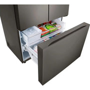 LG 36-inch, 26.5 cu. ft. Counter-Depth MAX™ French 3-Door Refrigerator with Internal Water Dispenser LRFLC2716D