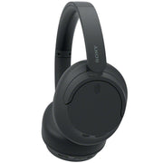 Sony Wireless Noise Cancelling Headphone, Black with Wood Headphone Display Stand