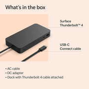 Microsoft Surface Thunderbolt Dock High-Speed Docking Station - T8H-00001