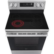 LG 30-inch Freestanding Electric Range with Wi-Fi LREN6321VE