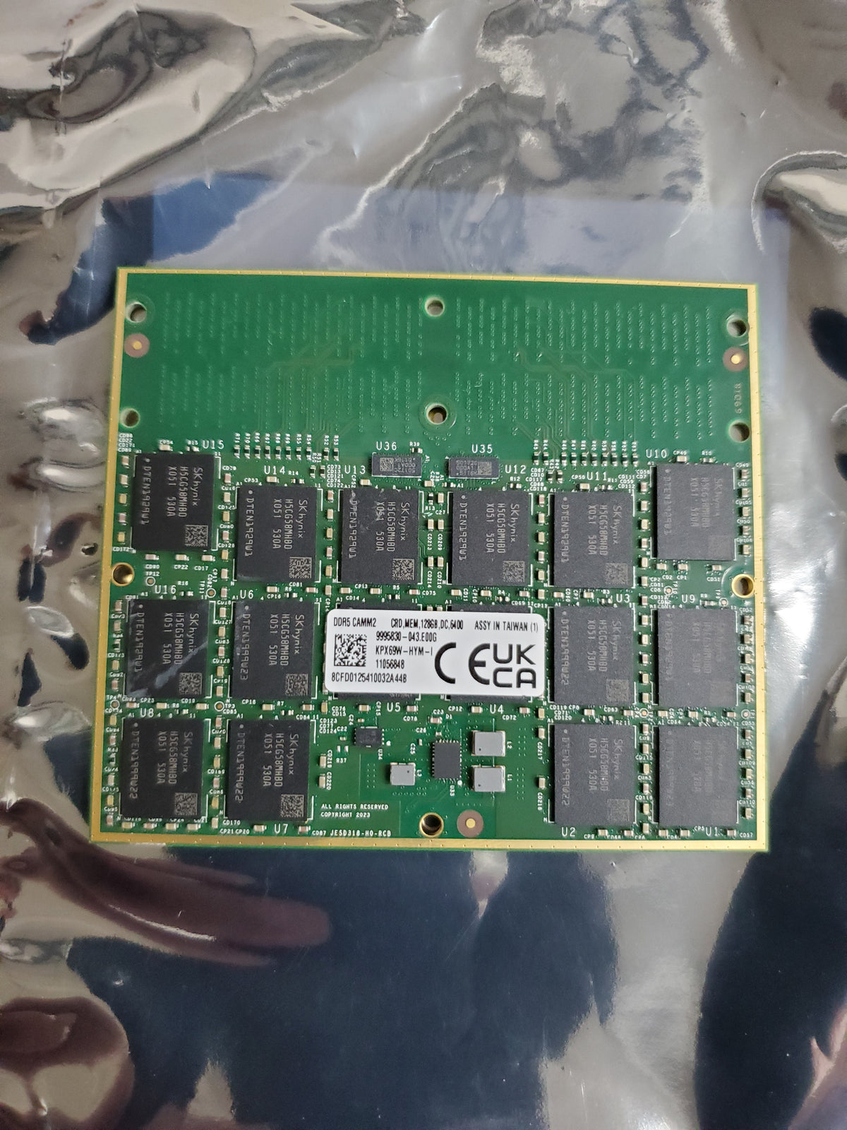 128gb Ddr5 6400mhz Sodimm Memory Module For Dell Pro Max 16 Plus / 18