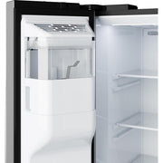 GE 36-inch, 27.9 cu. ft. Side-By-Side Refrigerator with Extra Tall Dispenser GSS28NYYFS
