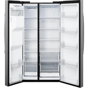 GE 36-inch, 27.9 cu. ft. Side-By-Side Refrigerator with Extra Tall Dispenser GSS28NYYFS