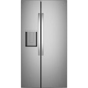 GE 36-inch, 27.7 cu. ft. Side-By-Side Refrigerator with Extra Tall Dispenser GSS28PYYFS