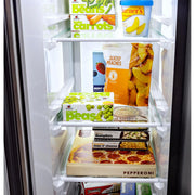 GE 36-inch, 27.7 cu. ft. Side-By-Side Refrigerator with Extra Tall Dispenser GSS28PYYFS